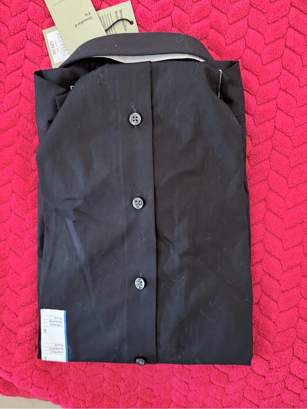 Goodfellow & Co Black Button-Down Shirt